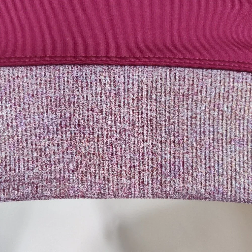 Eleven Venus Williams Workout Shine Racerback Tennis Sports Bra Size S Red NWOT - Picture 5 of 8